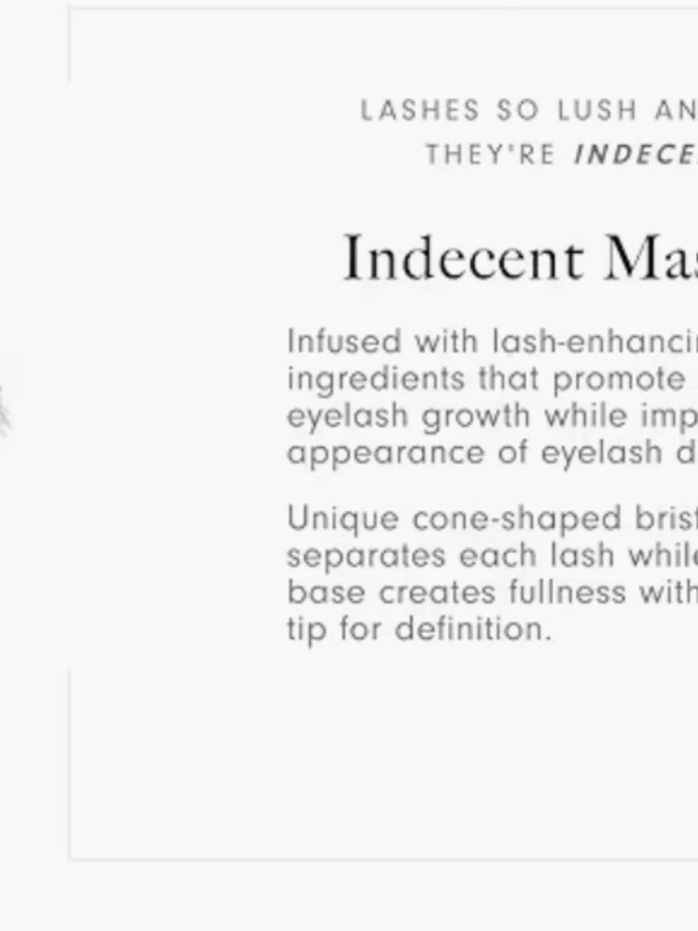 Kevyn Aucoin Indecent Mascara - Black with Purple Box